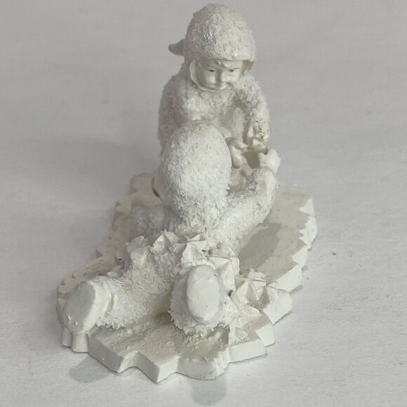 Department 56 Snowbabies Help Me, I'm Stuck! Vintage 1992 Christment Figure - Picture 6 of 12